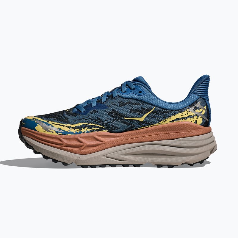 Кросівки для бігу чоловічі HOKA Stinson 7 foggy night/cardamon 3
