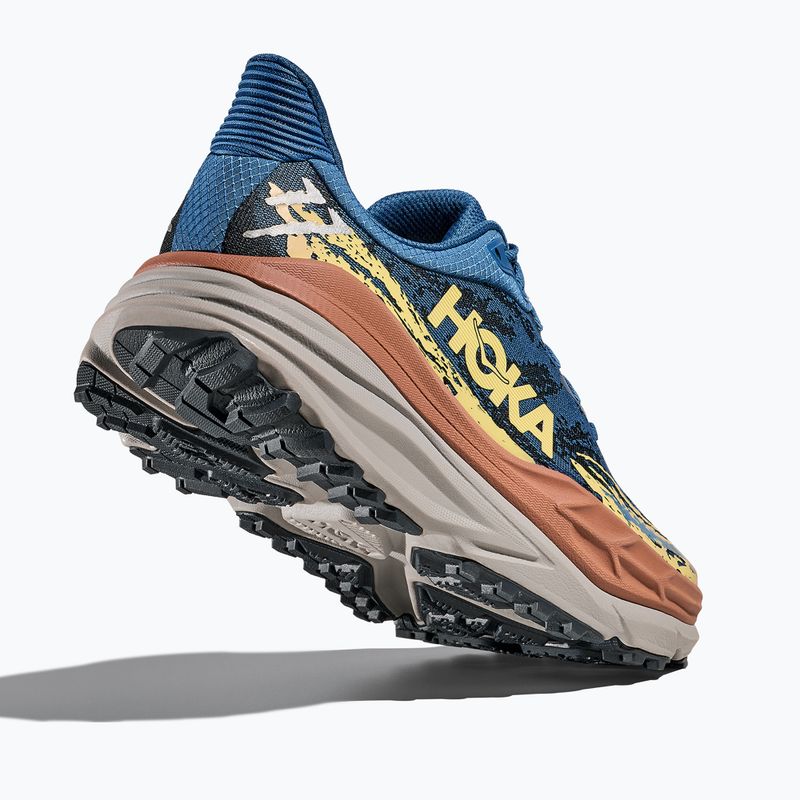 Кросівки для бігу чоловічі HOKA Stinson 7 foggy night/cardamon 5