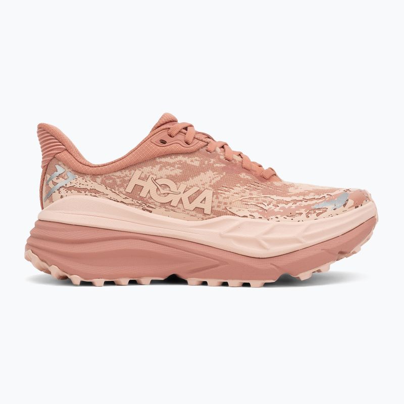 Кросівки для бігу жіночі HOKA Stinson 7 blush/rose latte 2