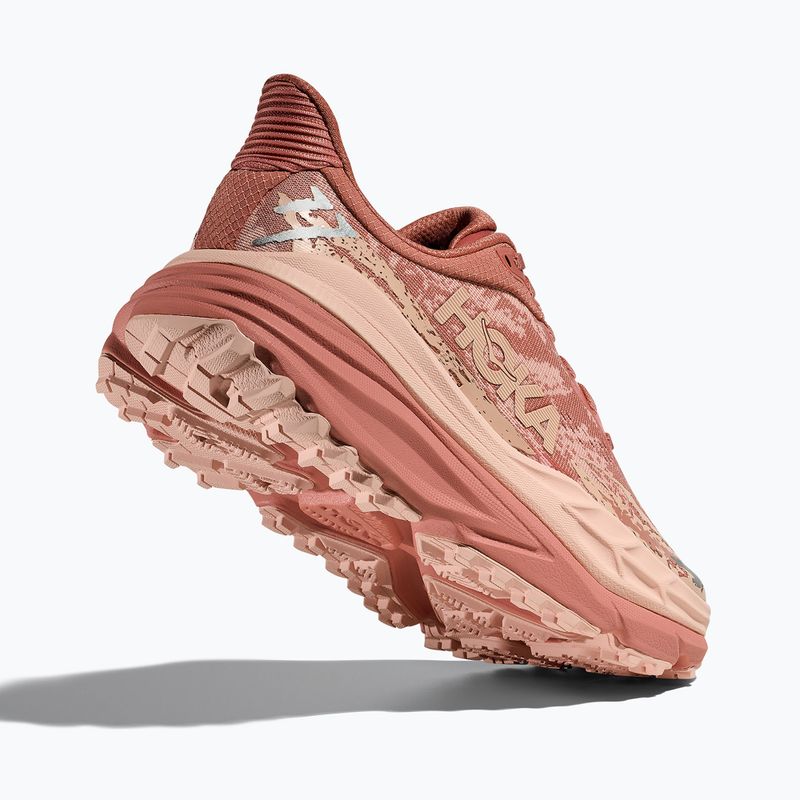 Кросівки для бігу жіночі HOKA Stinson 7 blush/rose latte 5