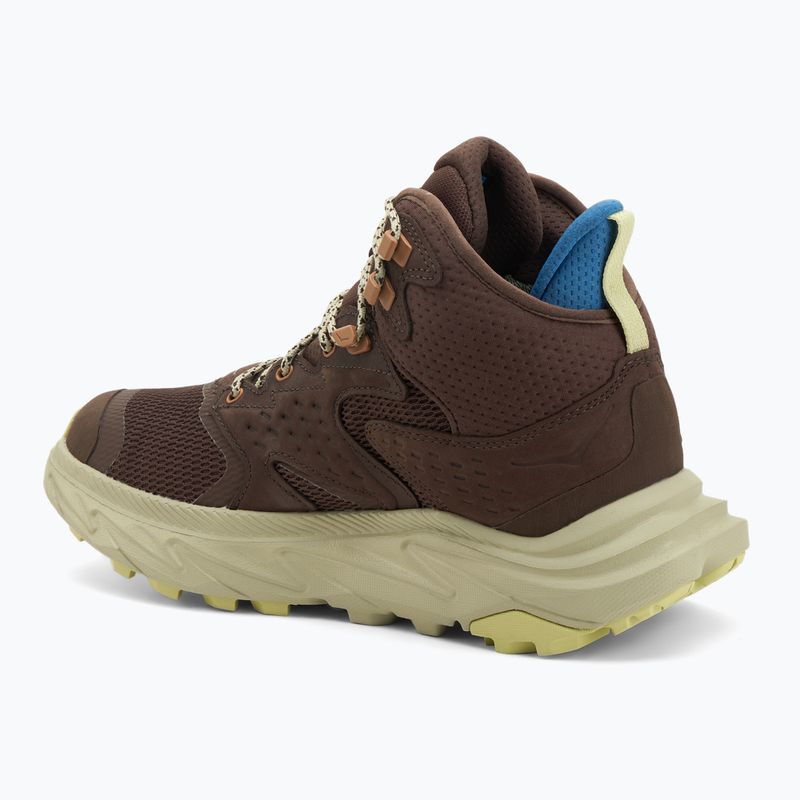 Кросівки туристичні чоловічі HOKA Anacapa 2 Mid GTX walnut/oyster mushroom 3