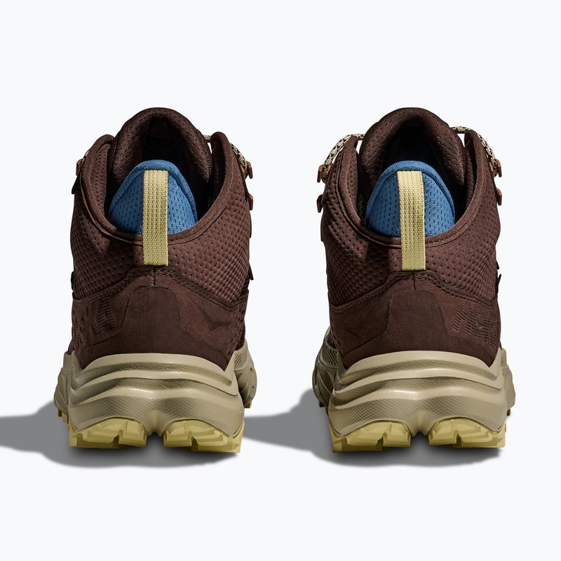 Кросівки туристичні чоловічі HOKA Anacapa 2 Mid GTX walnut/oyster mushroom 6