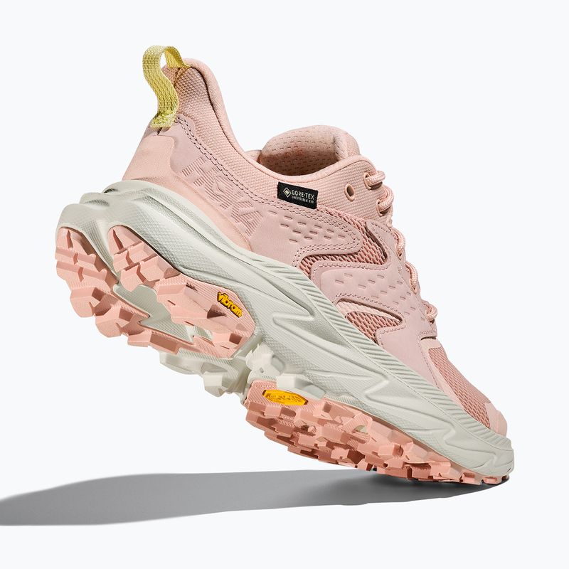 Кросівки туристичні жіночі HOKA Anacapa 2 Low GTX rose latte/truffle salt 5