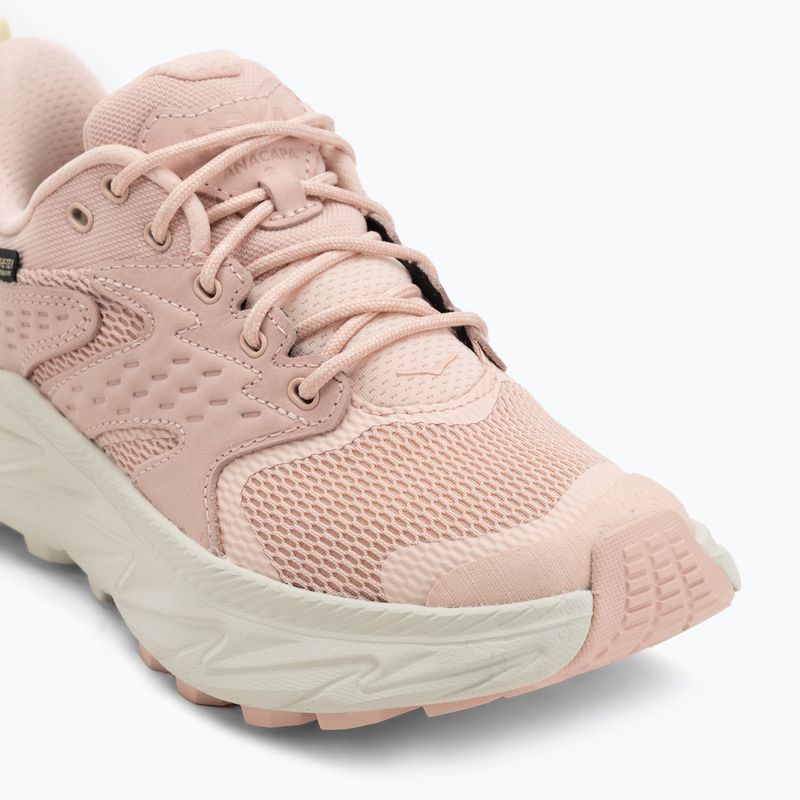 Кросівки туристичні жіночі HOKA Anacapa 2 Low GTX rose latte/truffle salt 7