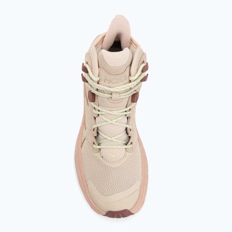 Кросівки туристичні жіночі HOKA Anacapa 2 Mid GTX oak/rose latte 5