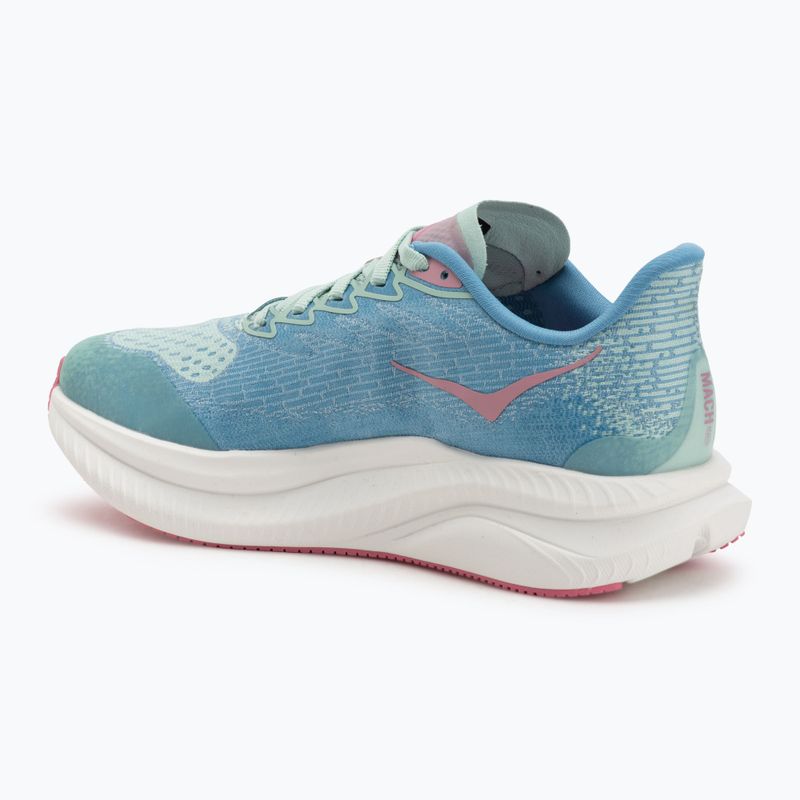 Кросівки для бігу дитячі HOKA Mach 6 jadeite/alpine blue 3