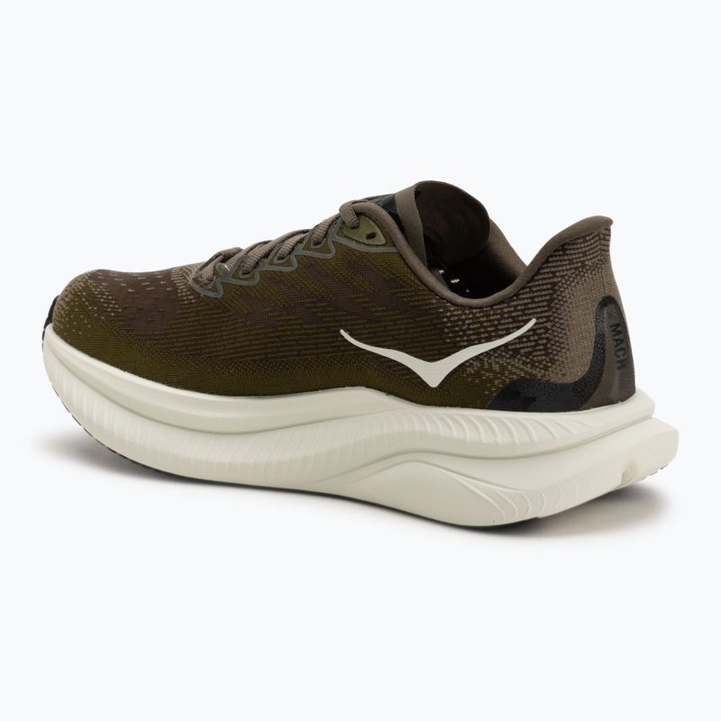 Кросівки для бігу чоловічі HOKA Mach 6 antique olive/truffle salt 3