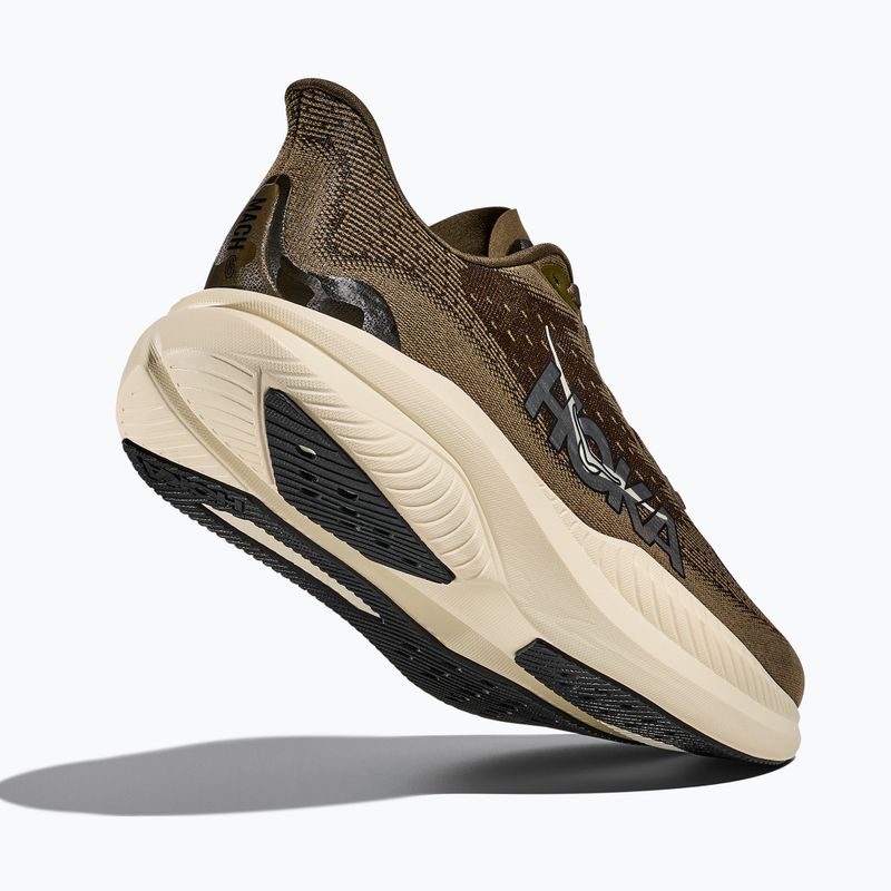 Кросівки для бігу чоловічі HOKA Mach 6 antique olive/truffle salt 5