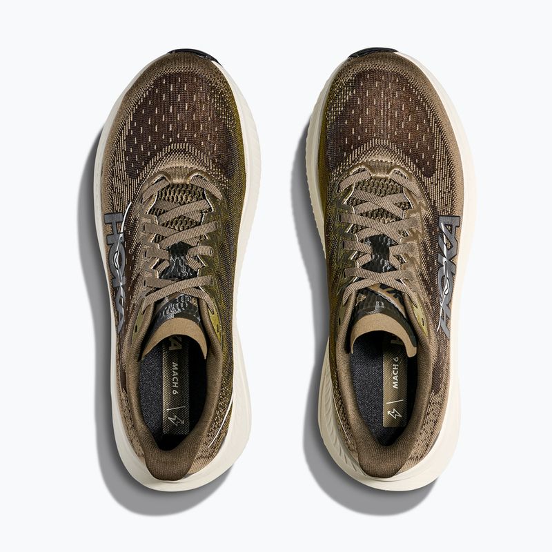 Кросівки для бігу чоловічі HOKA Mach 6 antique olive/truffle salt 8