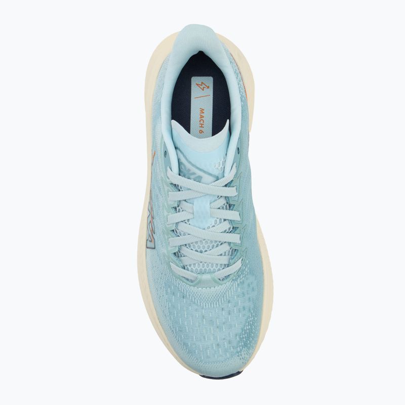Кросівки для бігу чоловічі HOKA Mach 6 clear sea/sea water 5