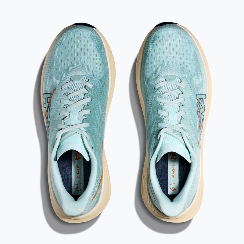 Кросівки для бігу чоловічі HOKA Mach 6 clear sea/sea water 8