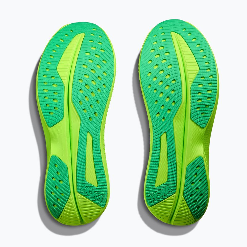 Кросівки для бігу чоловічі HOKA Mach 6 white/neon lime 7