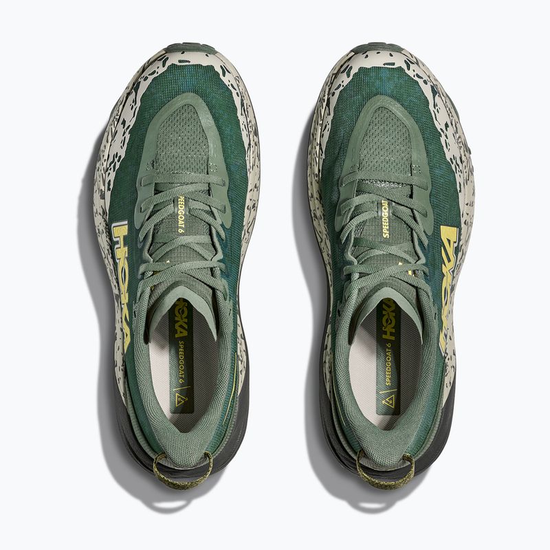 Кросівки для бігу чоловічі HOKA Speedgoat 6 fern/asphalt grey 8