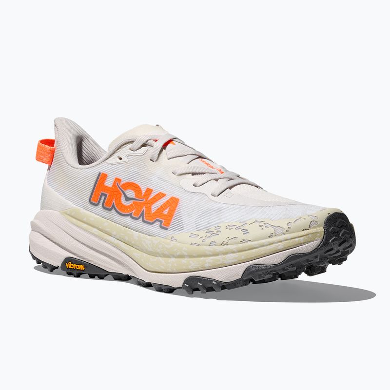 Кросівки для бігу чоловічі HOKA Speedgoat 6 white/neon tangerine