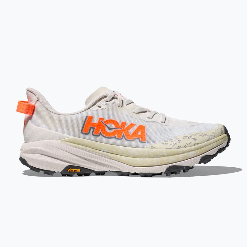 Кросівки для бігу чоловічі HOKA Speedgoat 6 white/neon tangerine 2