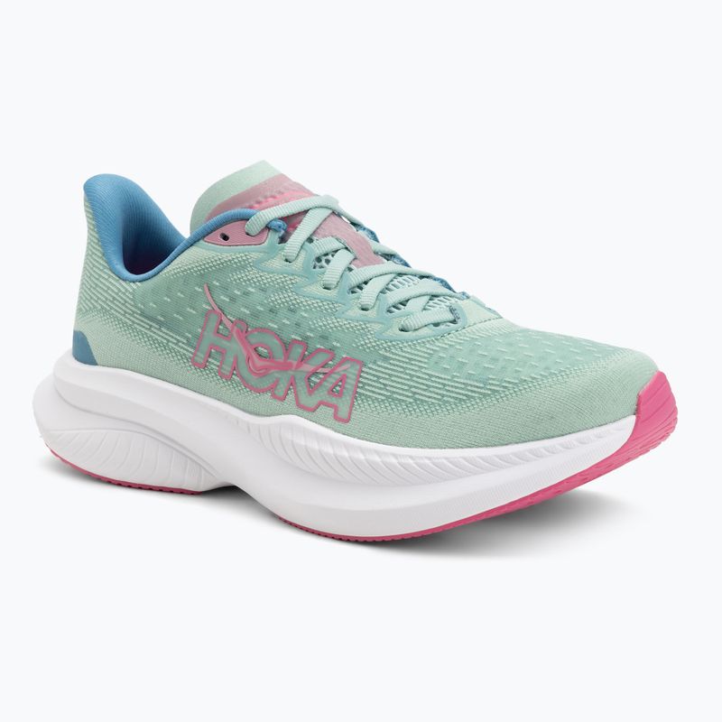 Кросівки для бігу жіночі HOKA Mach 6 jadeite/alpine blue