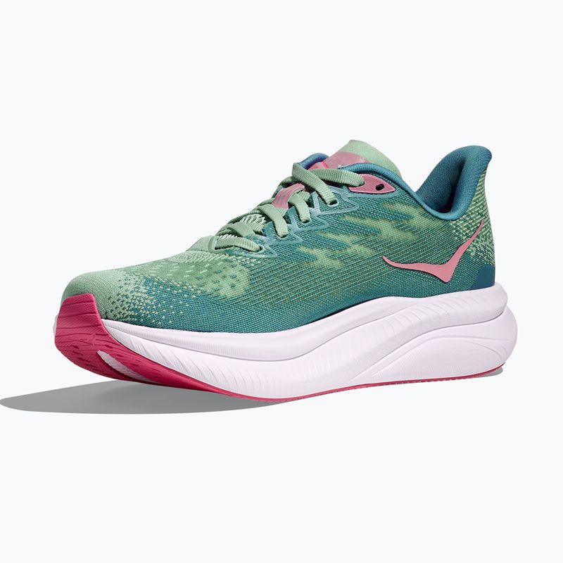 Кросівки для бігу жіночі HOKA Mach 6 jadeite/alpine blue 4