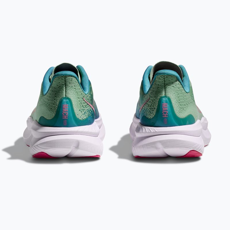 Кросівки для бігу жіночі HOKA Mach 6 jadeite/alpine blue 6