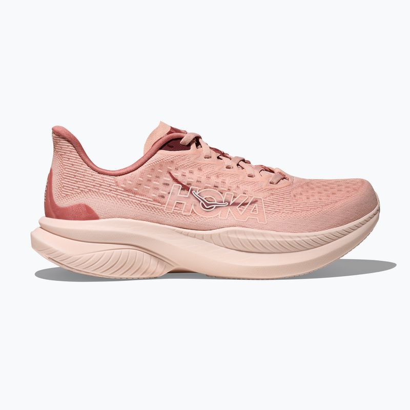 Кросівки для бігу жіночі HOKA Mach 6 roselatte/blush 2