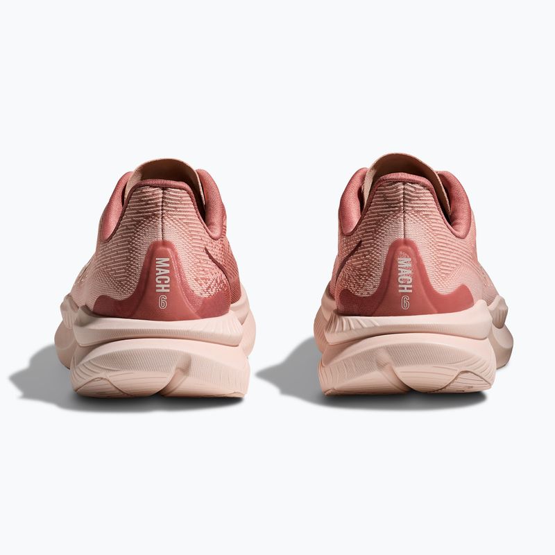 Кросівки для бігу жіночі HOKA Mach 6 roselatte/blush 6