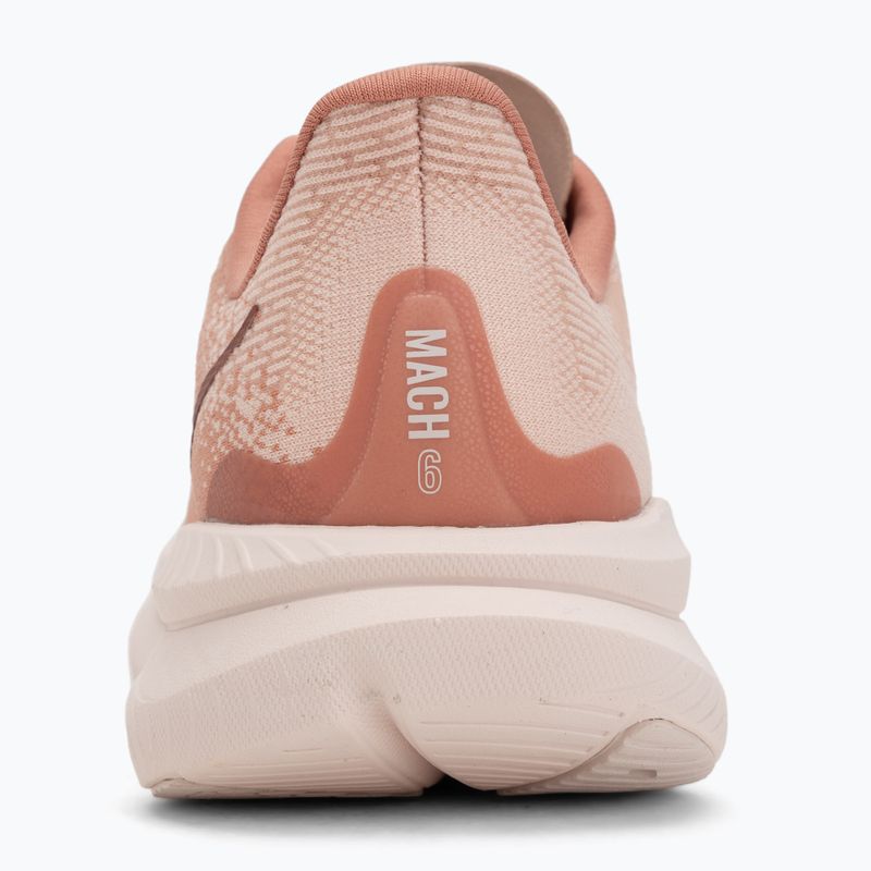 Кросівки для бігу жіночі HOKA Mach 6 roselatte/blush 6