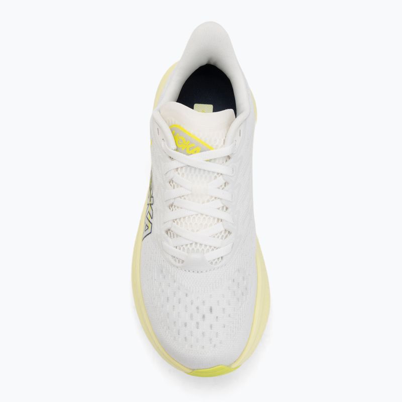 Кросівки для бігу жіночі HOKA Mach 6 white/neon hoka citrus 5