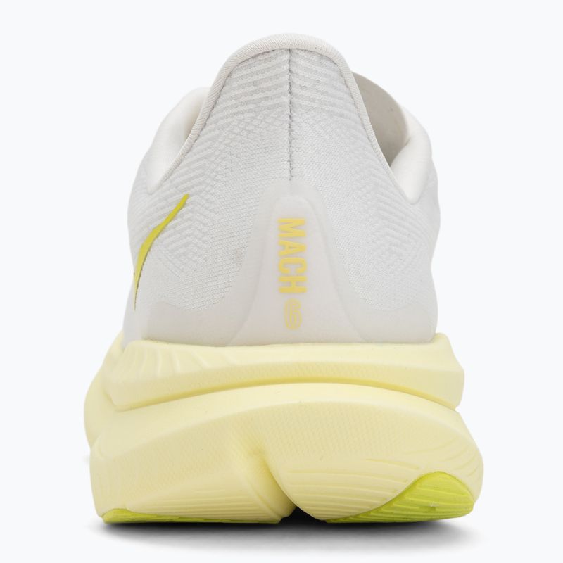 Кросівки для бігу жіночі HOKA Mach 6 white/neon hoka citrus 6