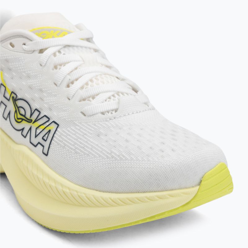 Кросівки для бігу жіночі HOKA Mach 6 white/neon hoka citrus 7