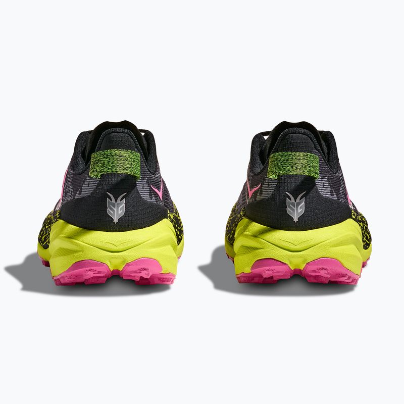 Кросівки для бігу жіночі HOKA Speedgoat 6 black/neon rose 6