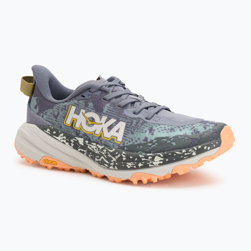 Кросівки для бігу жіночі HOKA Speedgoat 6 grey skies/cosmic grey