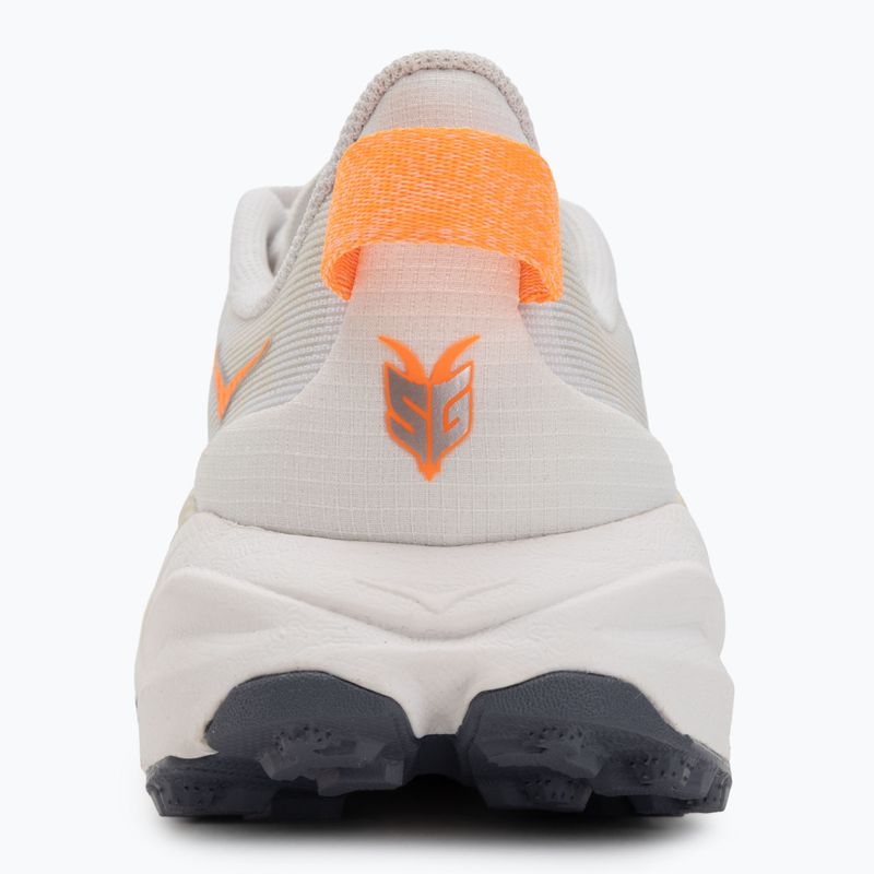 Кросівки для бігу чоловічі HOKA Speedgoat 6 Wide white/neon tangerine 6