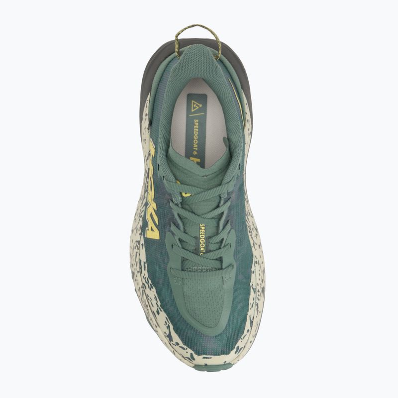 Кросівки для бігу чоловічі HOKA Speedgoat 6 Wide fern/asphalt grey 5