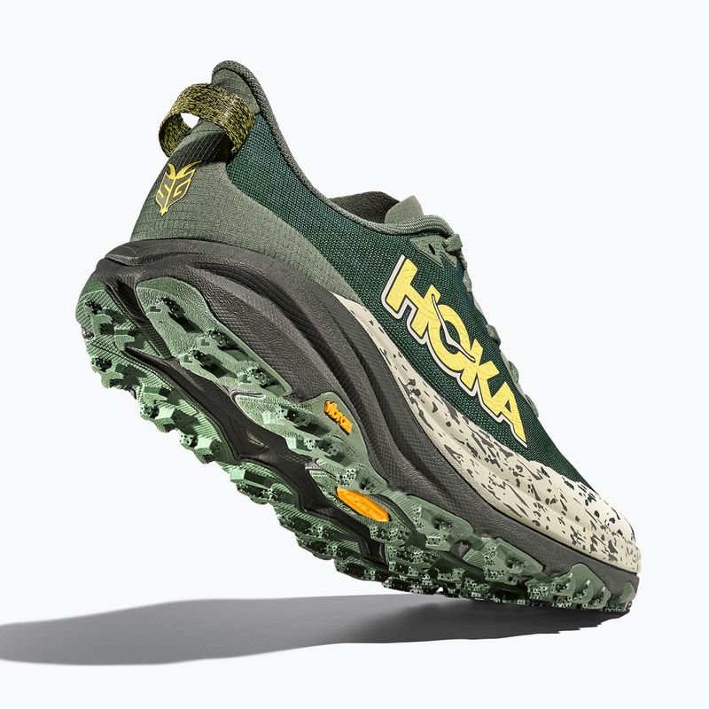Кросівки для бігу чоловічі HOKA Speedgoat 6 Wide fern/asphalt grey 5