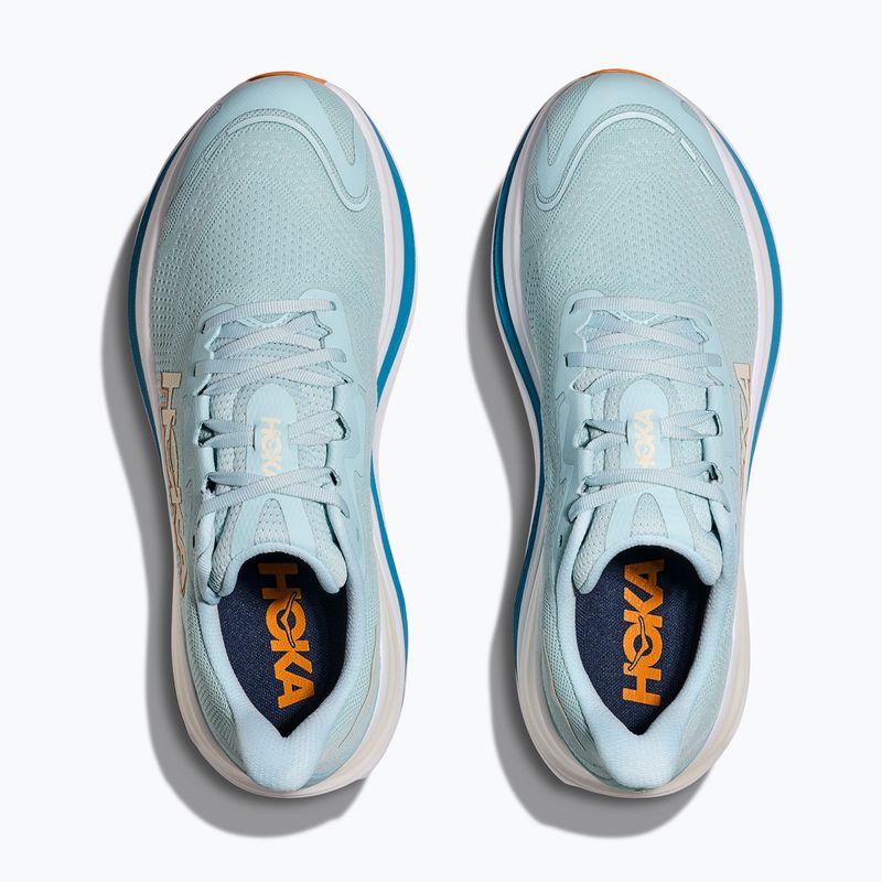 Кросівки для бігу чоловічі HOKA Skyward X clear sea/alpine blue 15