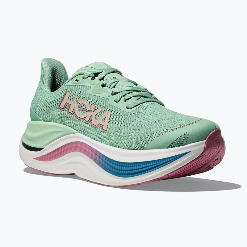 Кросівки для бігу жіночі HOKA Skyward X jadeite/dried rose 8