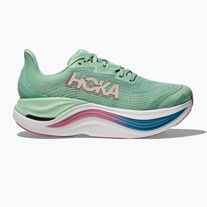 Кросівки для бігу жіночі HOKA Skyward X jadeite/dried rose 9