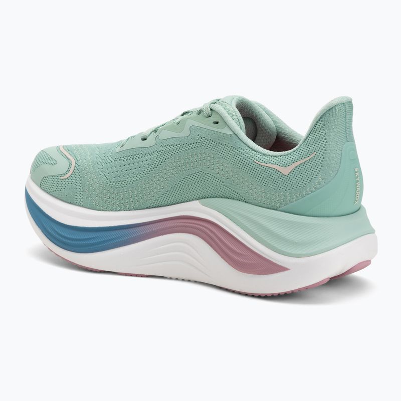 Кросівки для бігу жіночі HOKA Skyward X jadeite/dried rose 3