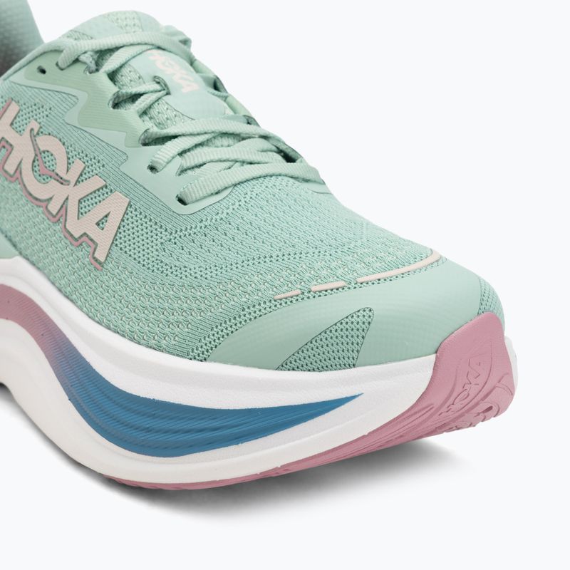 Кросівки для бігу жіночі HOKA Skyward X jadeite/dried rose 7