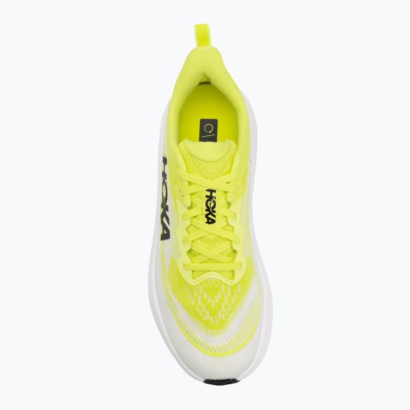 Кросівки для бігу чоловічі HOKA Skyflow neon hoka citrus/neon white 5