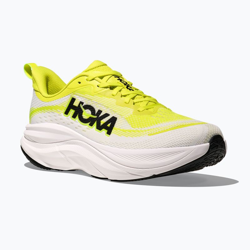 Кросівки для бігу чоловічі HOKA Skyflow neon hoka citrus/neon white