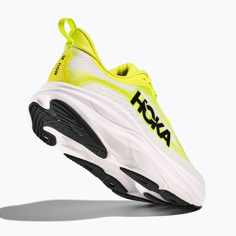 Кросівки для бігу чоловічі HOKA Skyflow neon hoka citrus/neon white 5