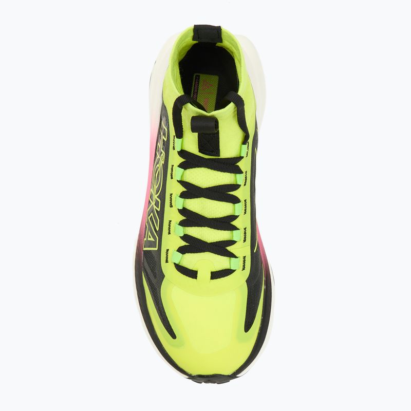 Кросівки для бігу чоловічі HOKA Tecton X 3 neon hoka citrus/black 5
