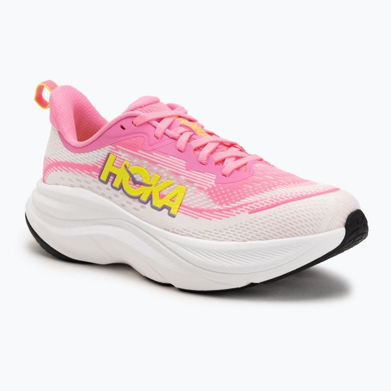 Кросівки для бігу жіночі HOKA Skyflow neon rose/neon hoka citrus