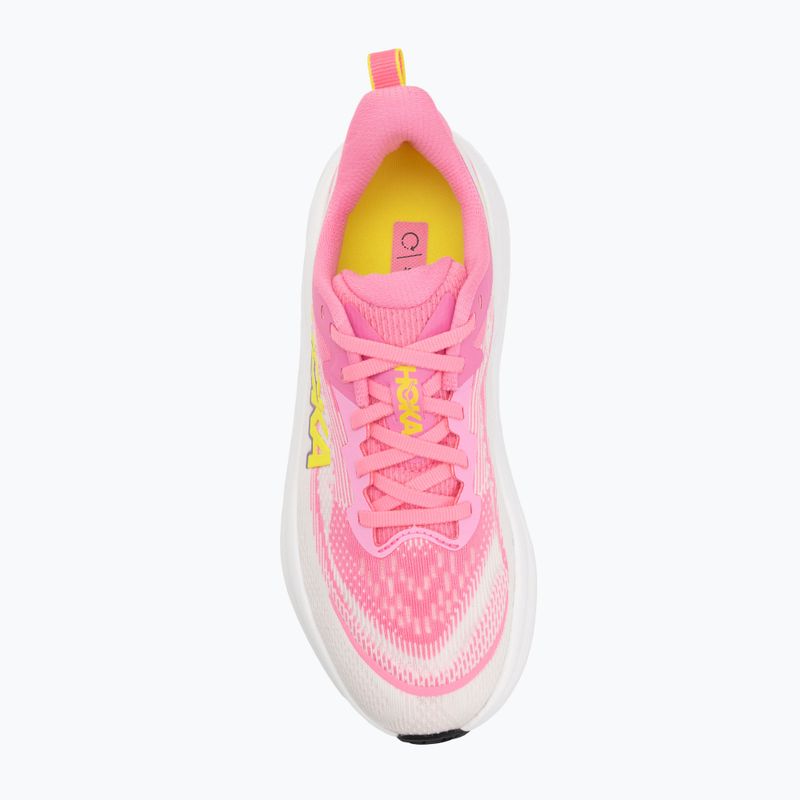Кросівки для бігу жіночі HOKA Skyflow neon rose/neon hoka citrus 5