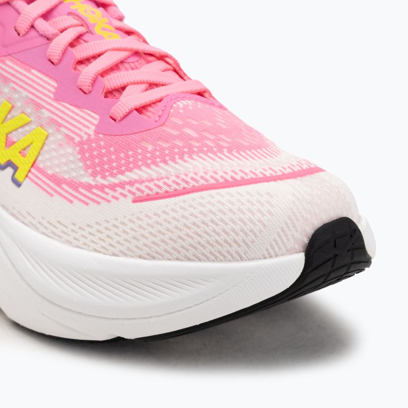 Кросівки для бігу жіночі HOKA Skyflow neon rose/neon hoka citrus 7