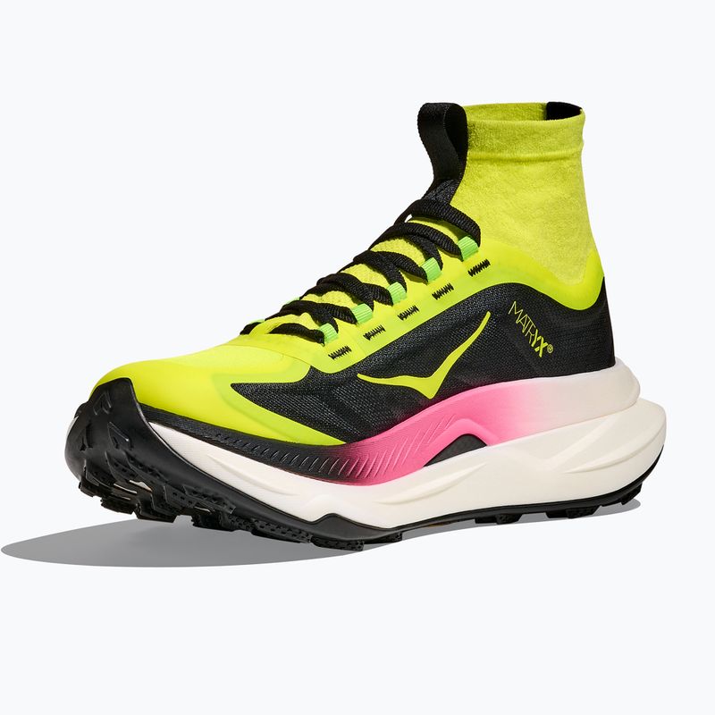 Кросівки для бігу жіночі HOKA Tecton X 3 neon hoka citrus/black 4