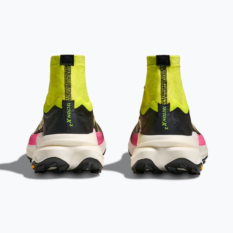 Кросівки для бігу жіночі HOKA Tecton X 3 neon hoka citrus/black 6