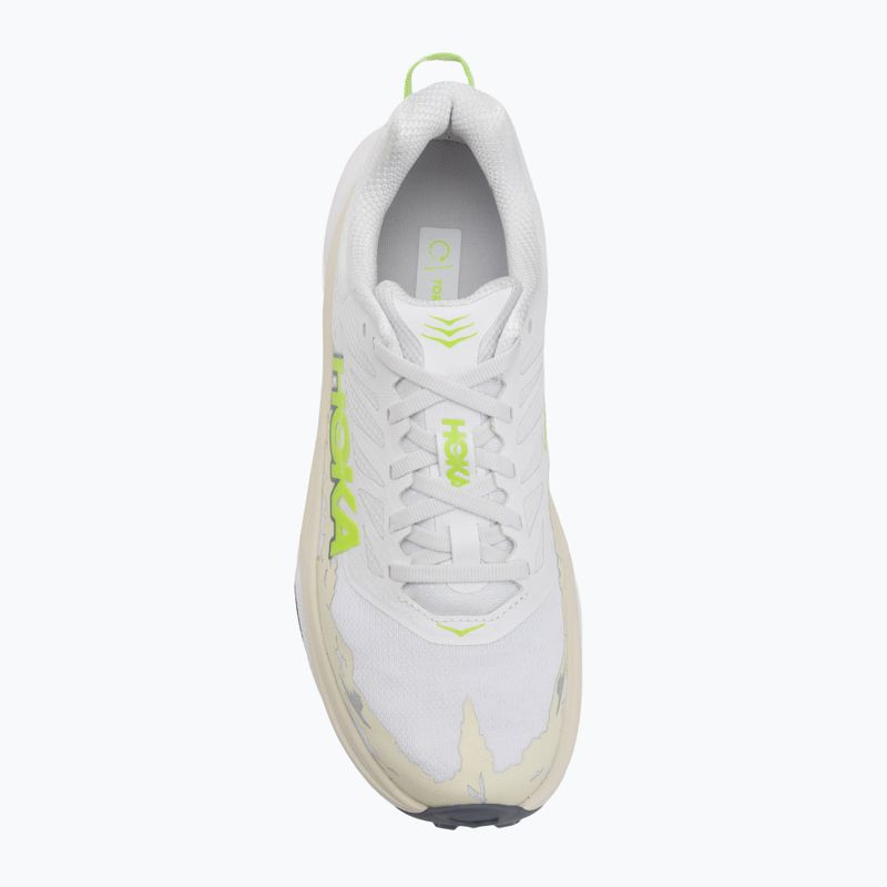 Кросівки для бігу чоловічі HOKA Torrent 4 white/neon night 5