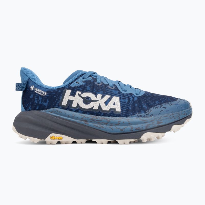 Кросівки для бігу чоловічі HOKA Speedgoat 6 GTX foggy night/charcoal grey 2