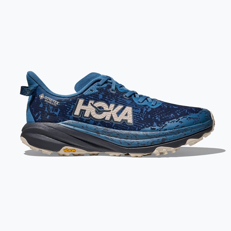 Кросівки для бігу чоловічі HOKA Speedgoat 6 GTX foggy night/charcoal grey 2